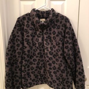 Dittos Sherpa Style Quarter Zip Top